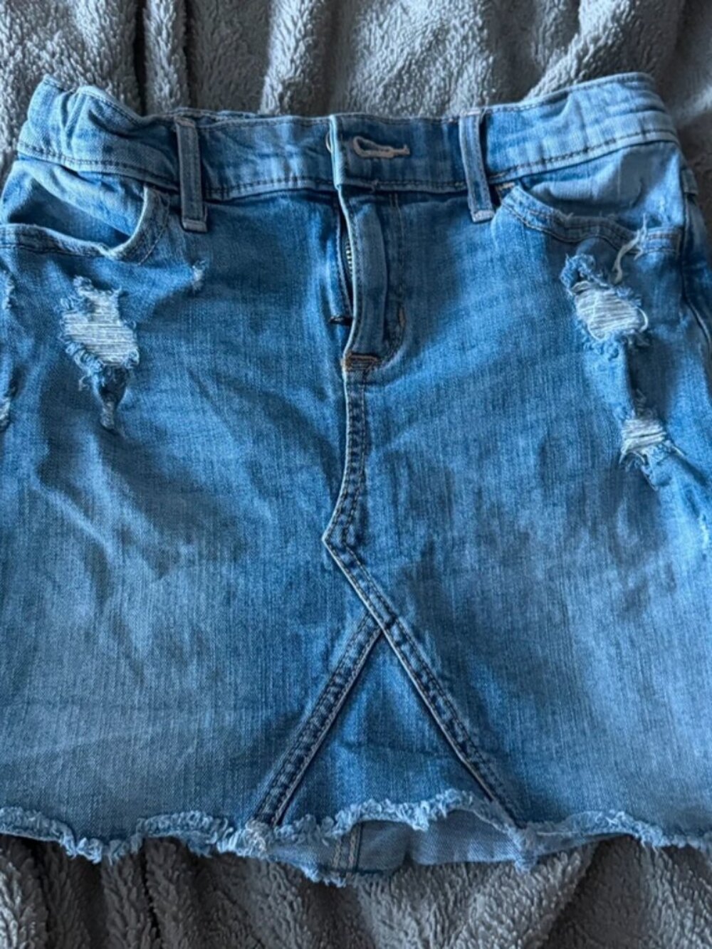 Kids Abercrombie Jean Skirt